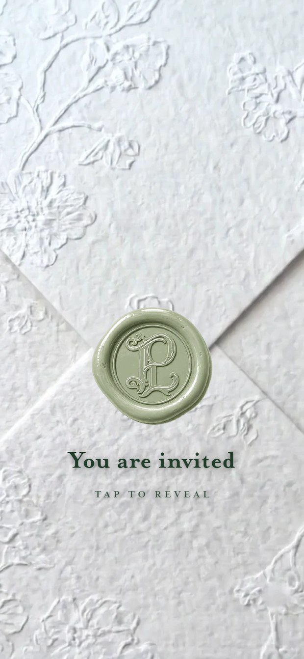 Cana Christian wedding invitation website template